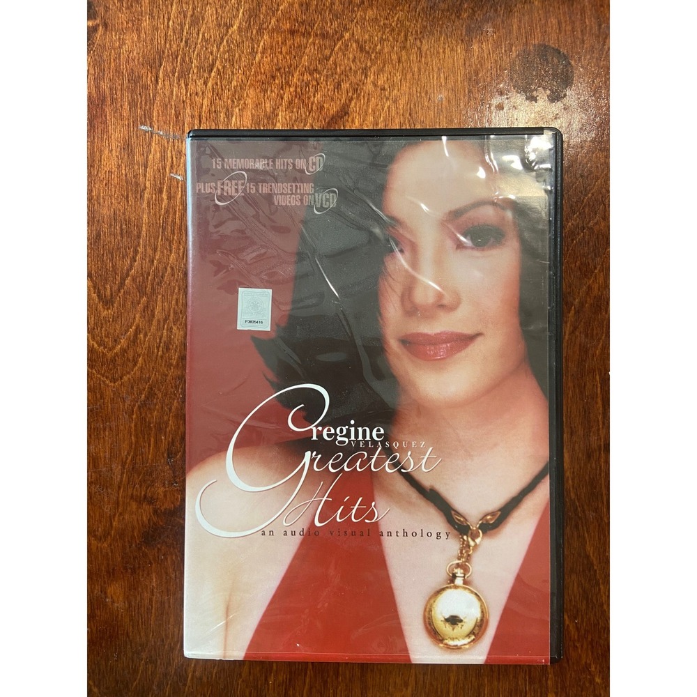 Regine Velasquez Greatest Hits Audio Visual Anthology CD VCD 2002 Viva Records